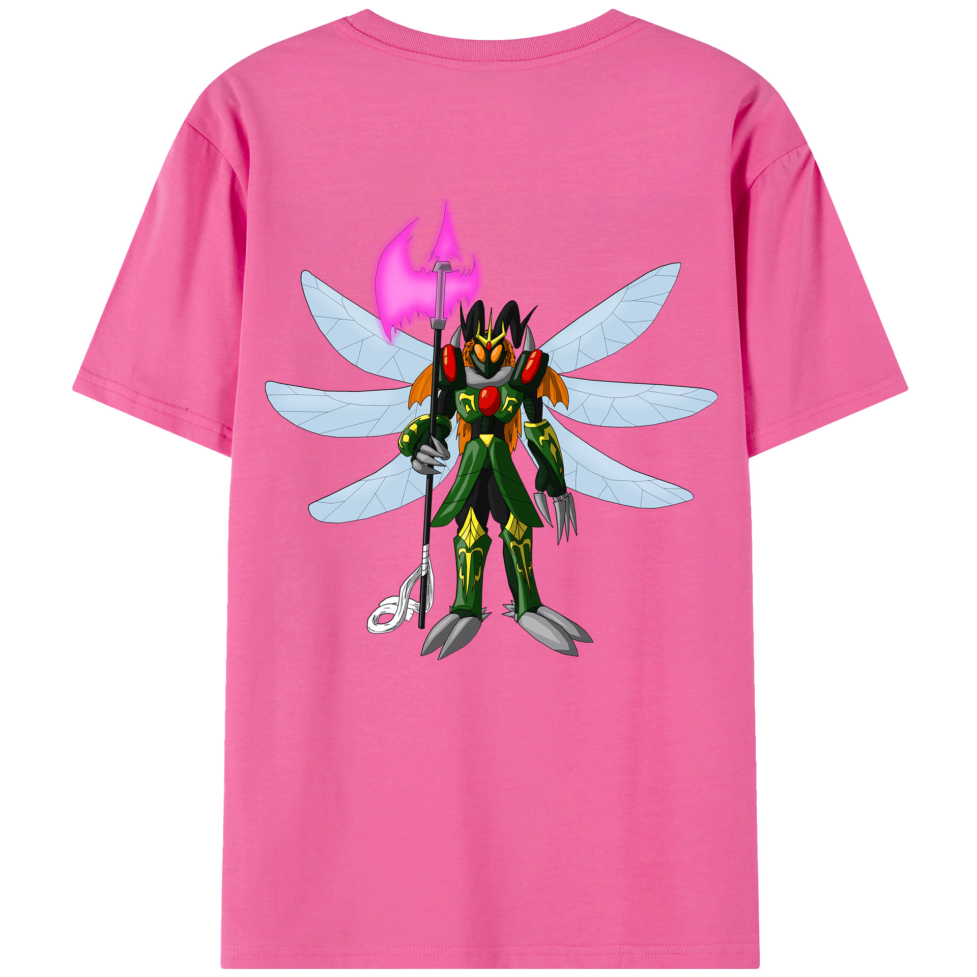 （画像用） Digimon デジタルモンスター/デジモン レディース半袖Tシャツ(バックプリント)